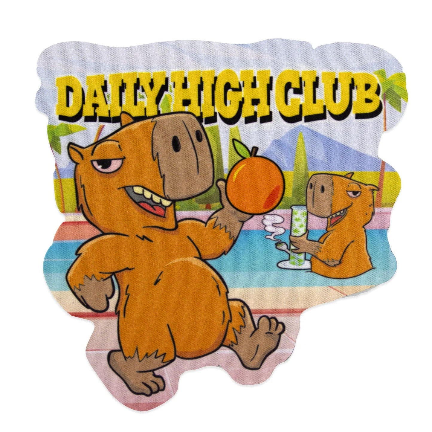 Capybara Dab Mat