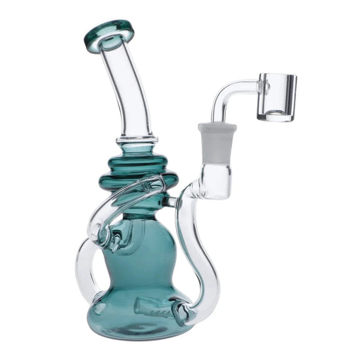 10" Bent Neck Recycler Rig