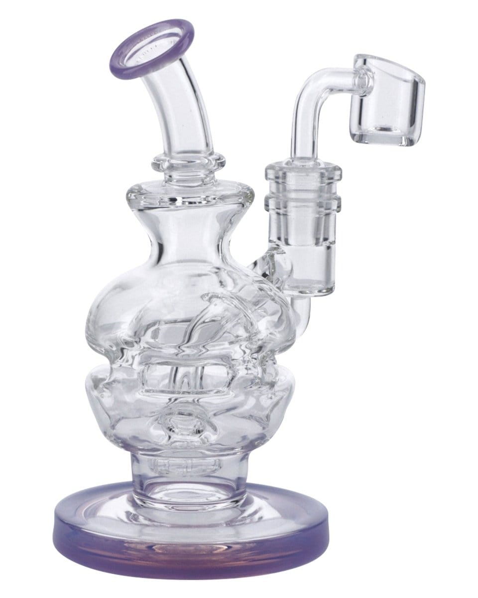 6" Swiss Perc Recycler Rig