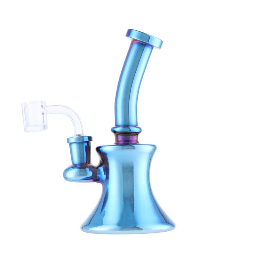8" Fumed Bell Dab Rig  Assorted
