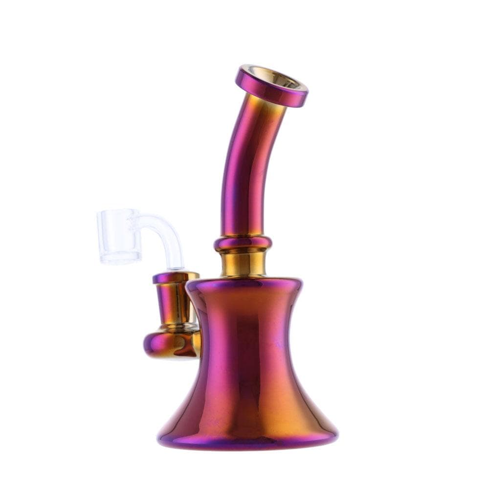 8" Fumed Bell Dab Rig  Assorted