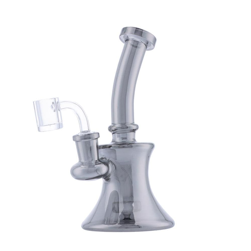 8" Fumed Bell Dab Rig  Assorted