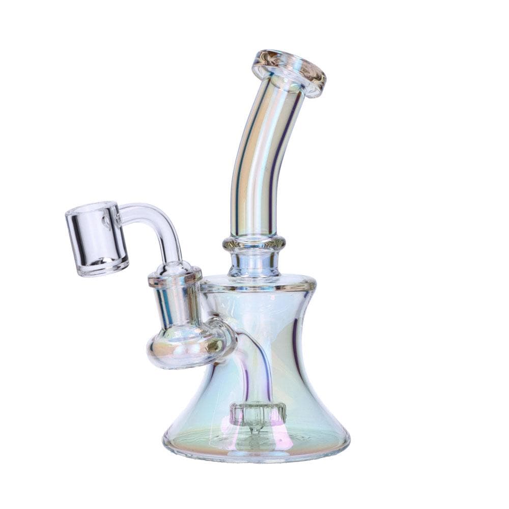 8" Fumed Bell Dab Rig  Assorted
