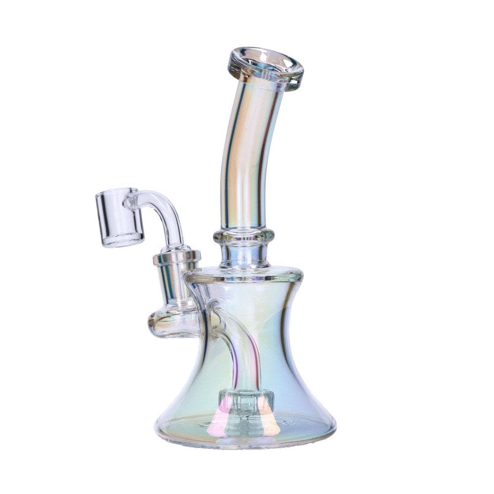 8" Fumed Bell Dab Rig  Assorted