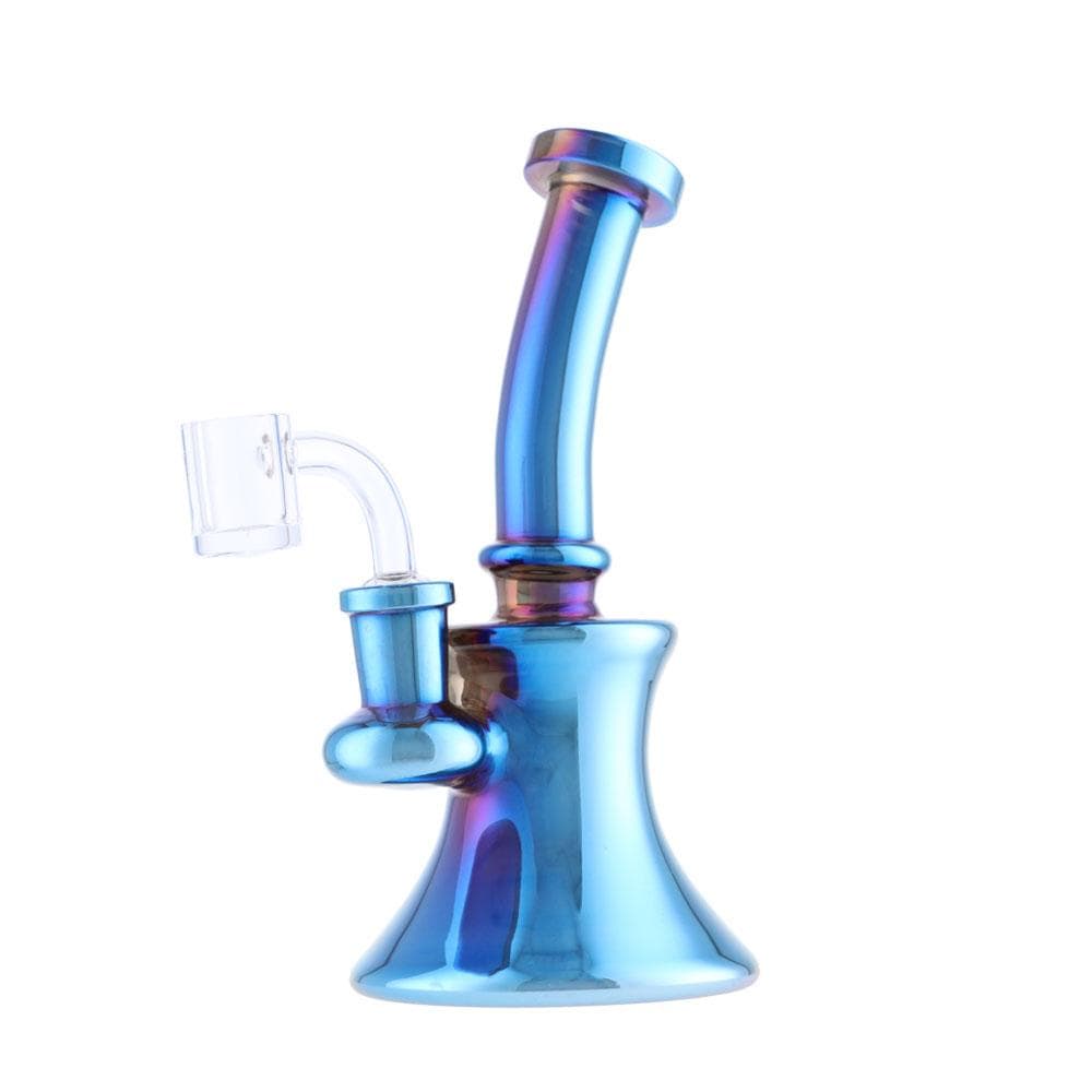 8" Fumed Bell Dab Rig  Assorted