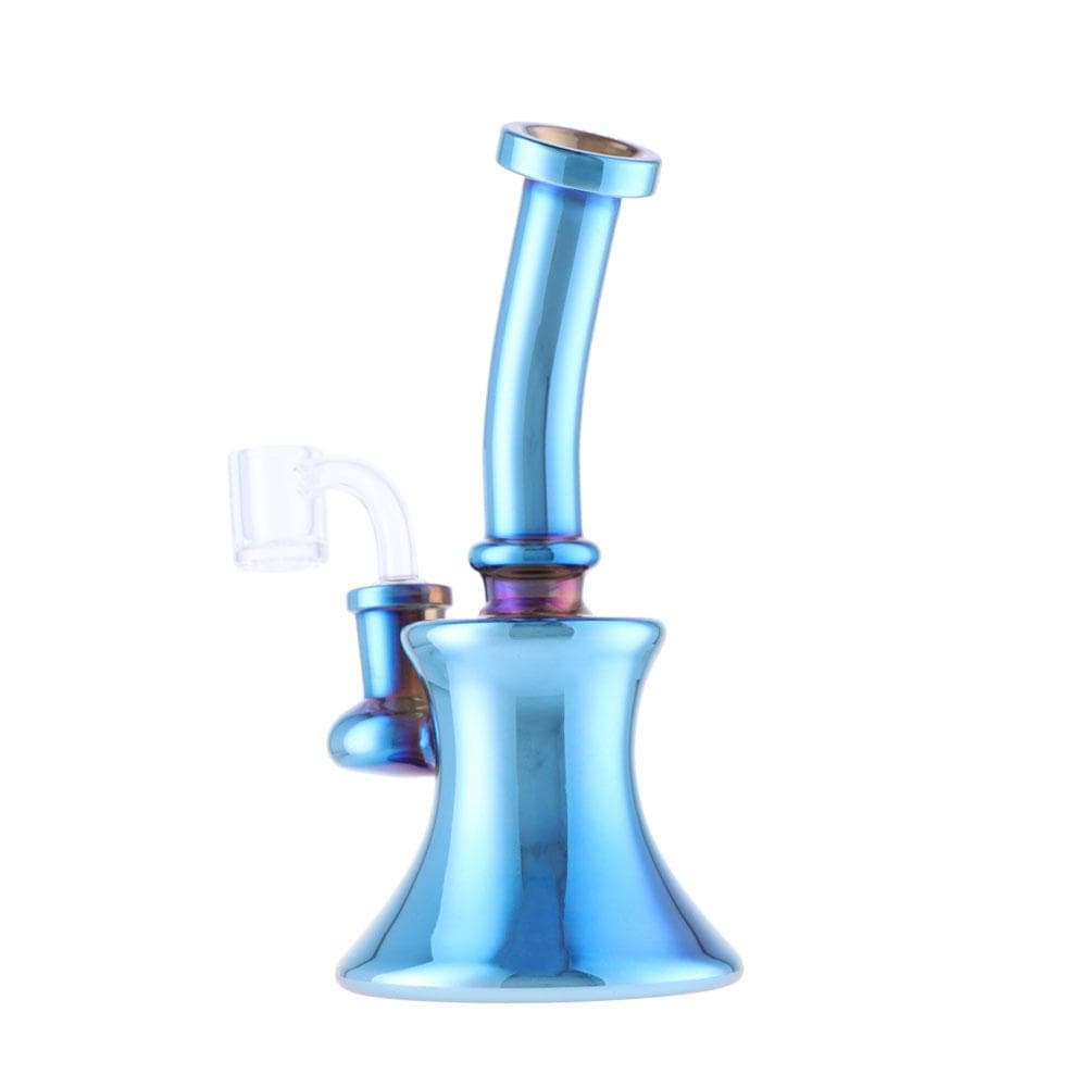 8" Fumed Bell Dab Rig  Assorted