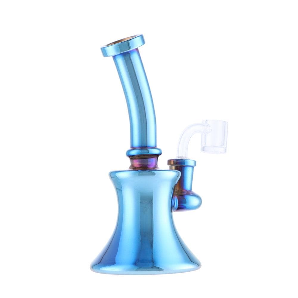 8" Fumed Bell Dab Rig  Assorted