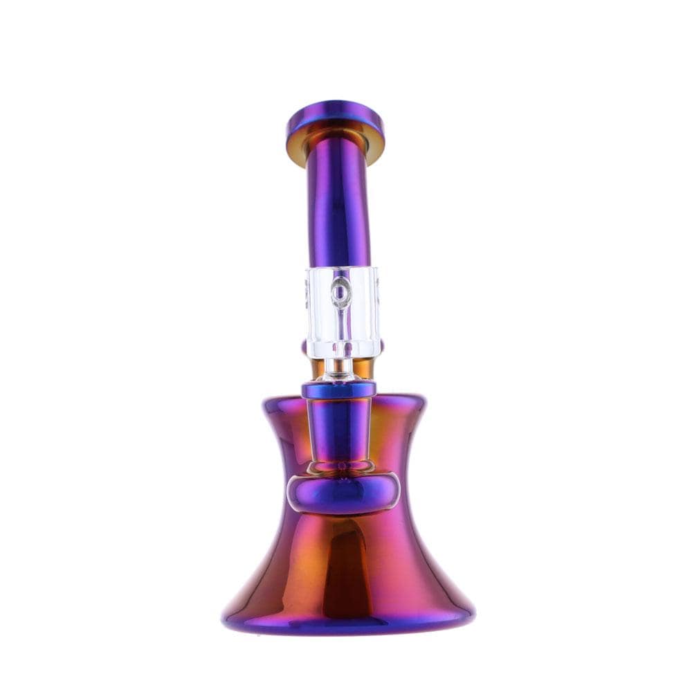 8" Fumed Bell Dab Rig  Assorted