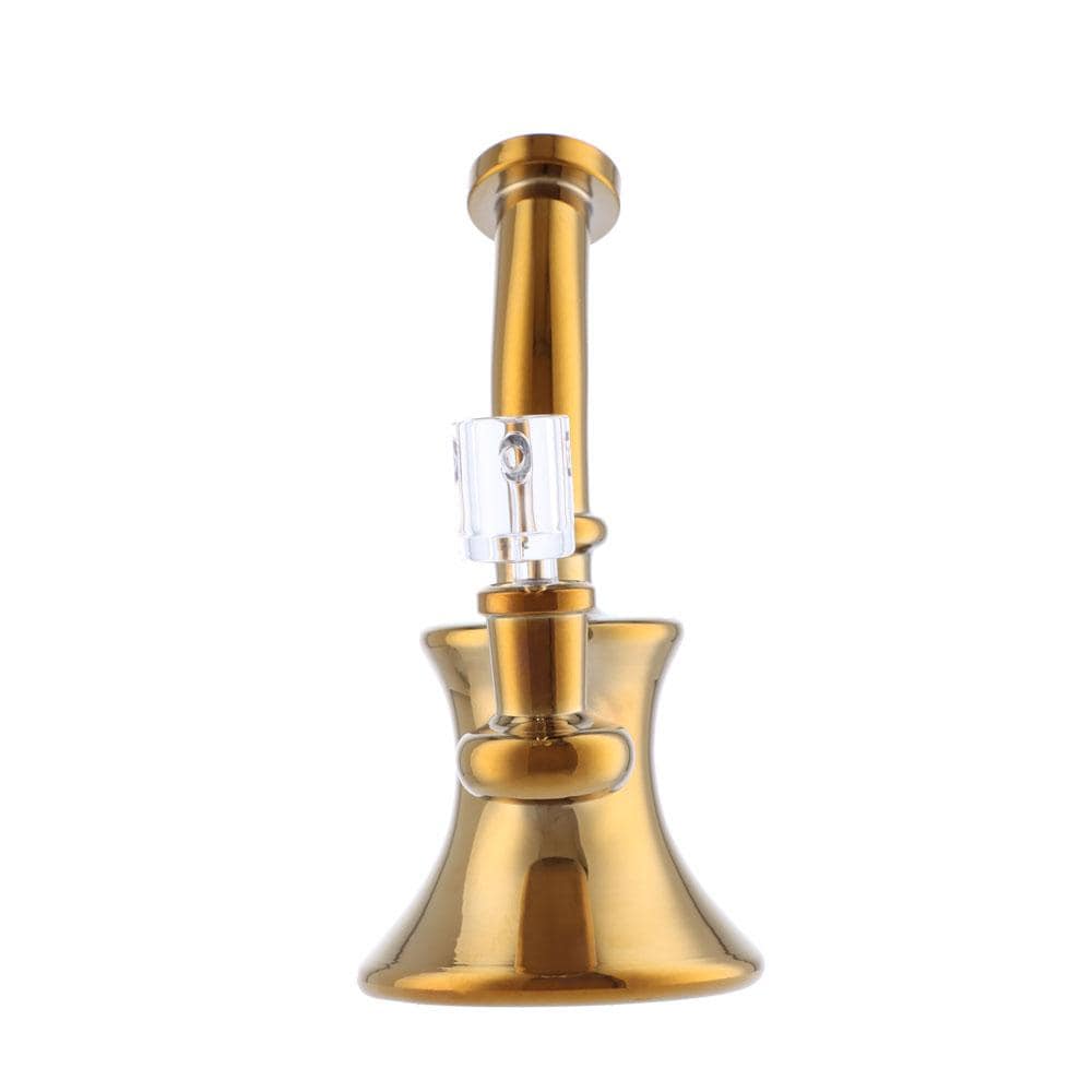 8" Fumed Bell Dab Rig  Assorted