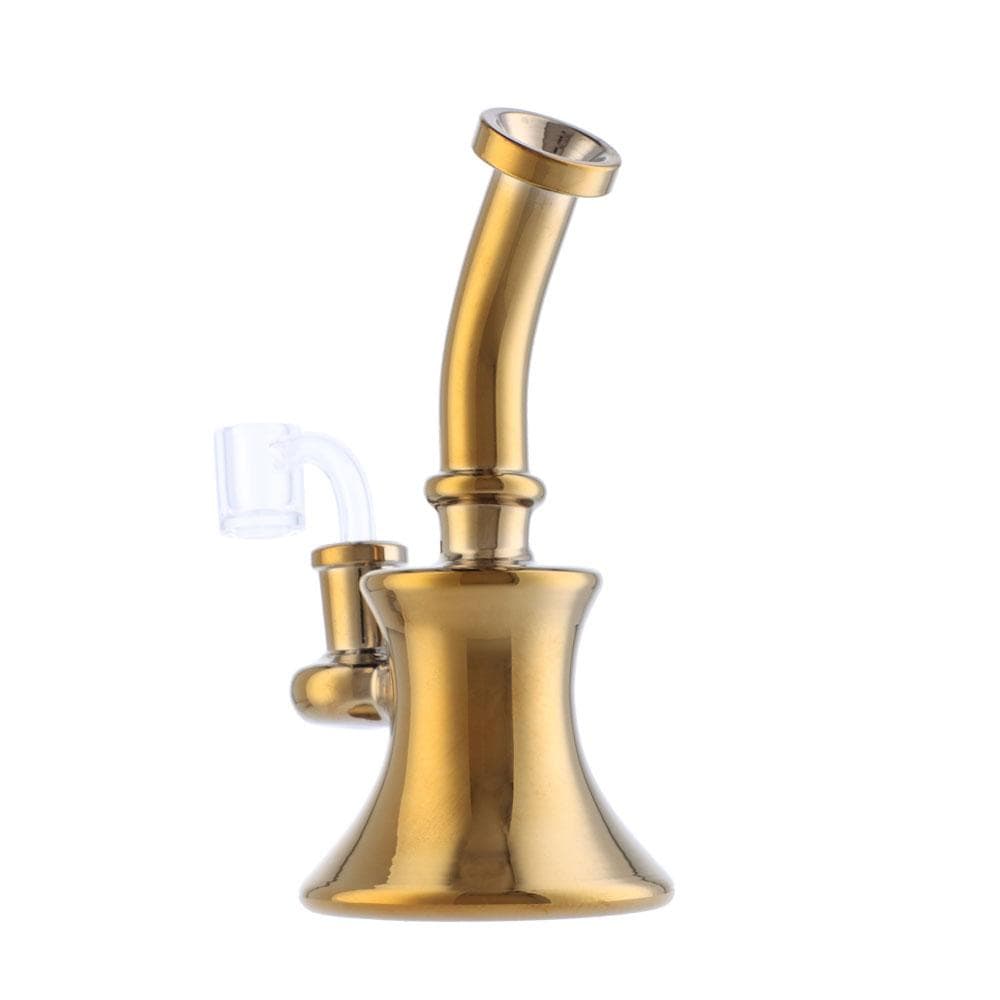 8" Fumed Bell Dab Rig  Assorted