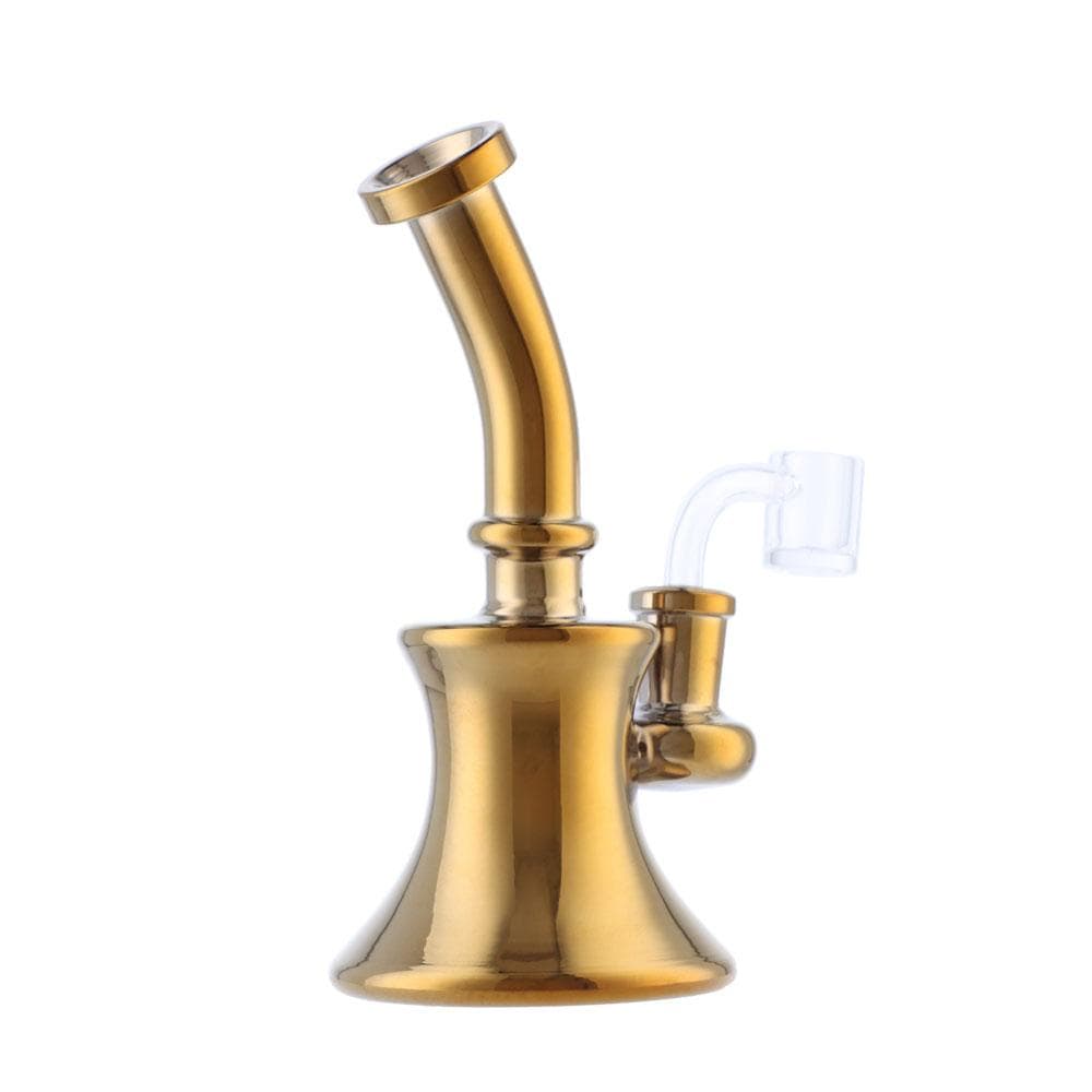 8" Fumed Bell Dab Rig  Assorted