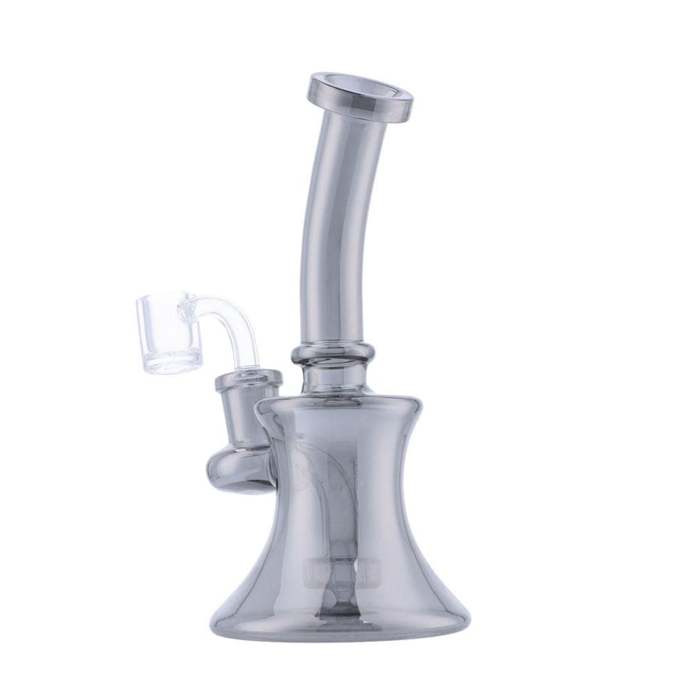8" Fumed Bell Dab Rig  Assorted