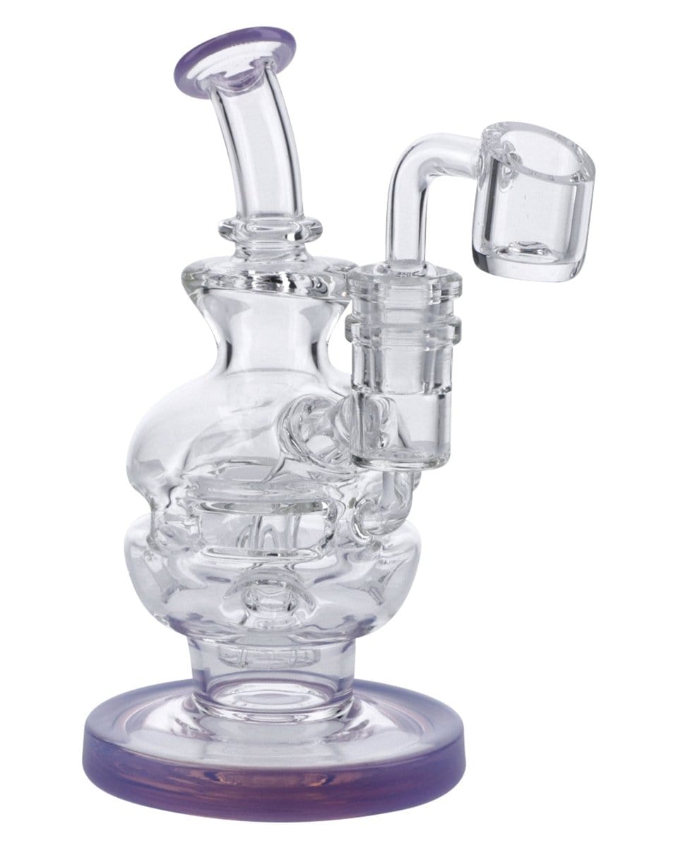 6" Swiss Perc Recycler Rig