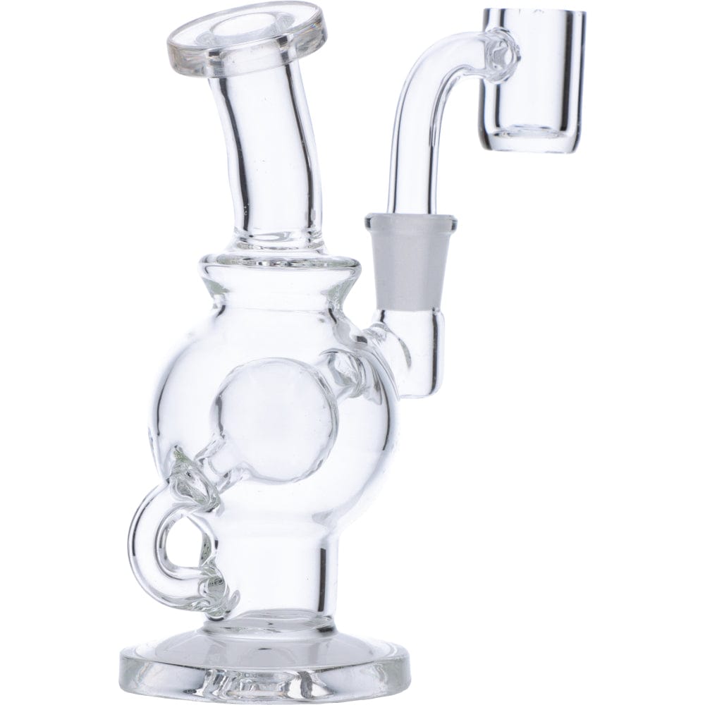 DHC Mini Clear Bent Neck Dab Rig