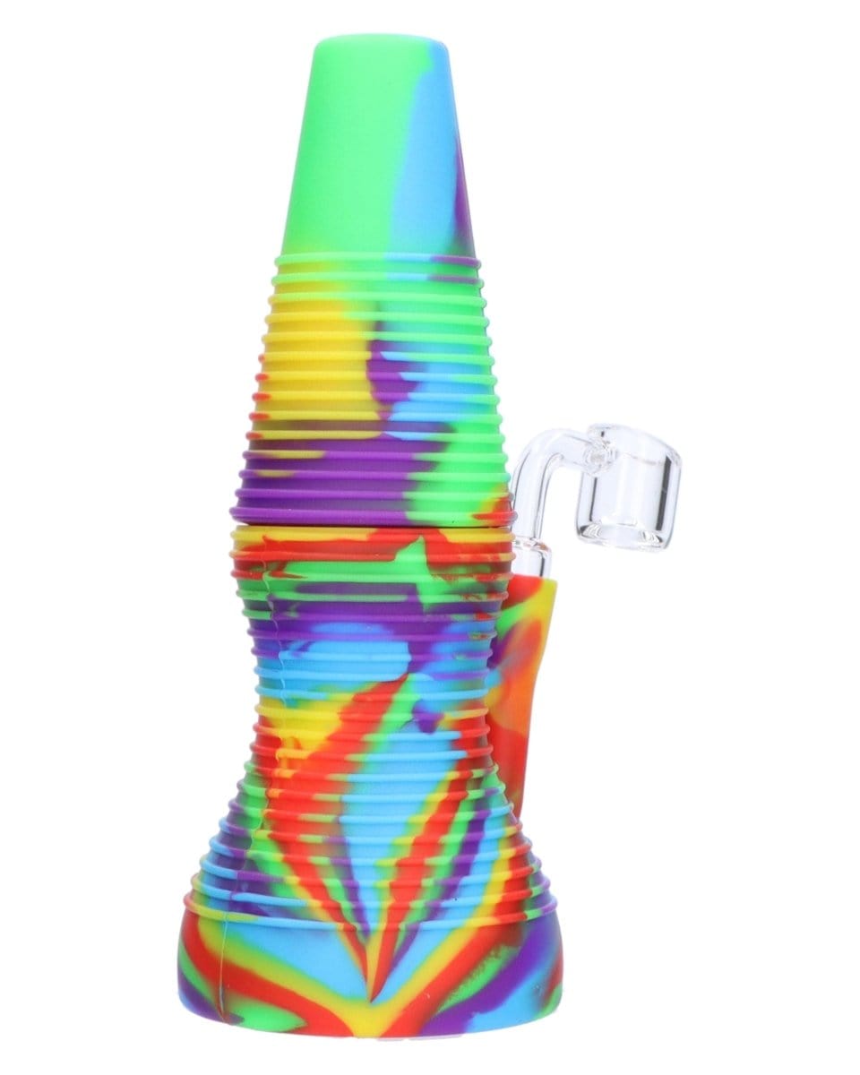 Rigid Rainbow Silicone Mini Dab Rig