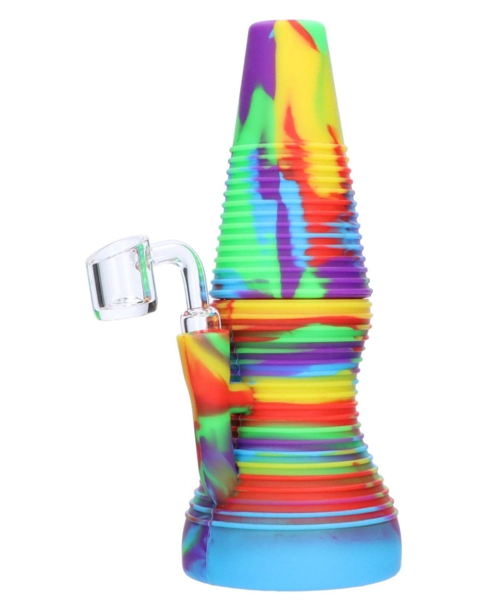 Rigid Rainbow Silicone Mini Dab Rig