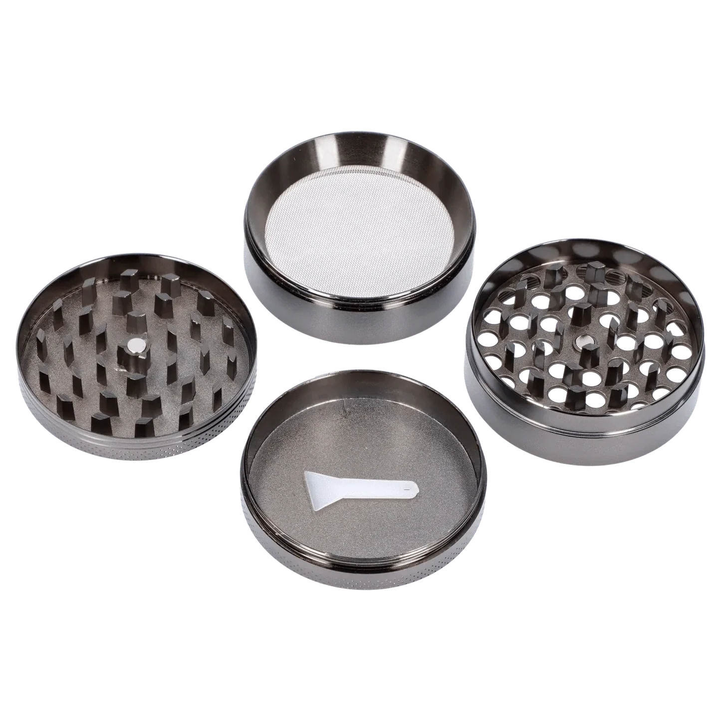 Mushroom Frogs 63mm Chrome Grinder