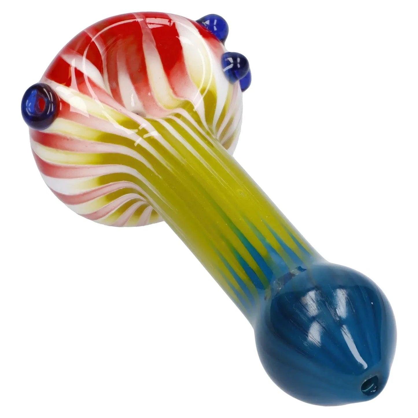 Colorful Reversal Art Spoon Pipe - 4.5 in