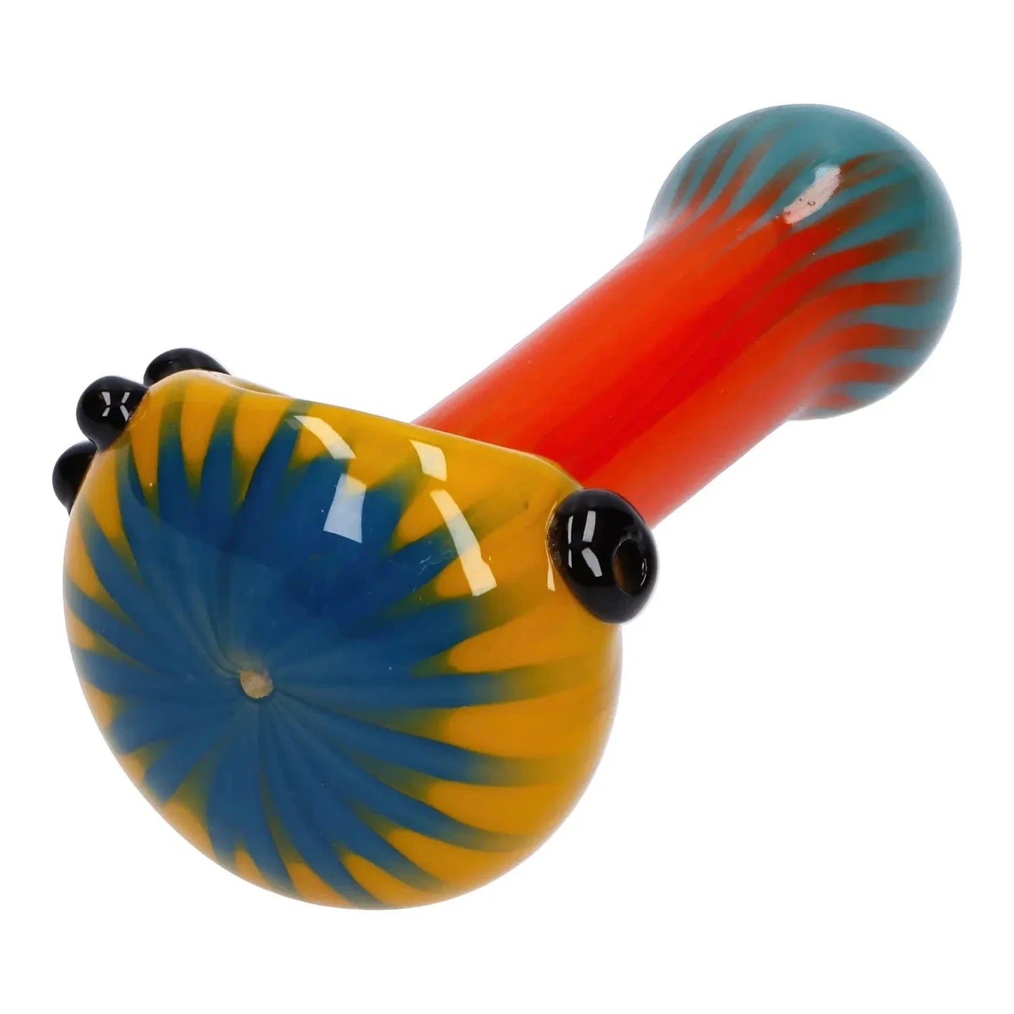 Colorful Reversal Art Spoon Pipe - 4.5 in