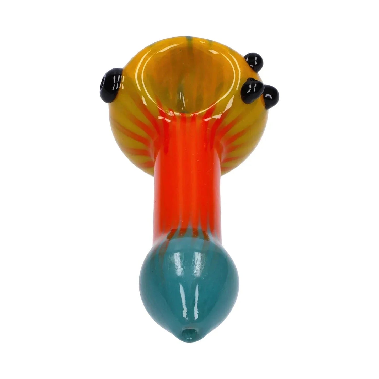 Colorful Reversal Art Spoon Pipe - 4.5 in