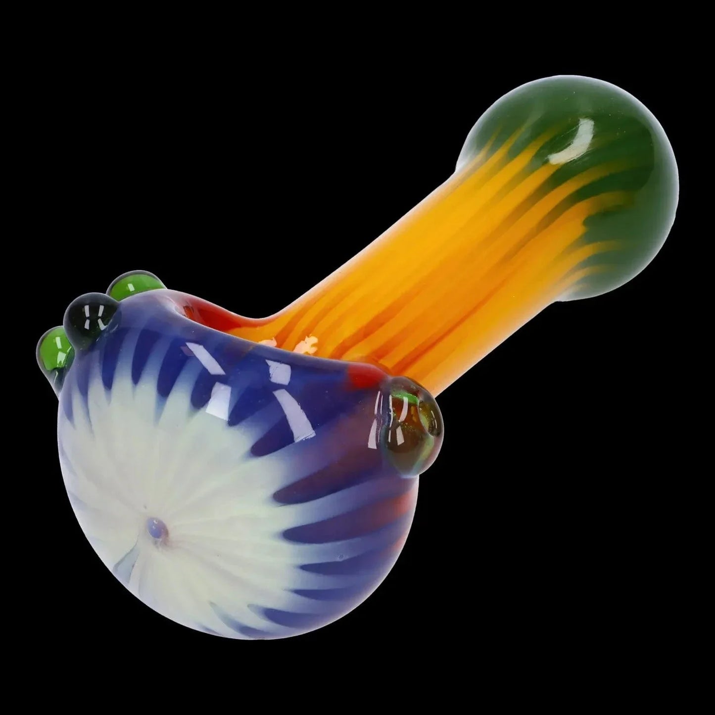 Colorful Reversal Art Spoon Pipe - 4.5 in