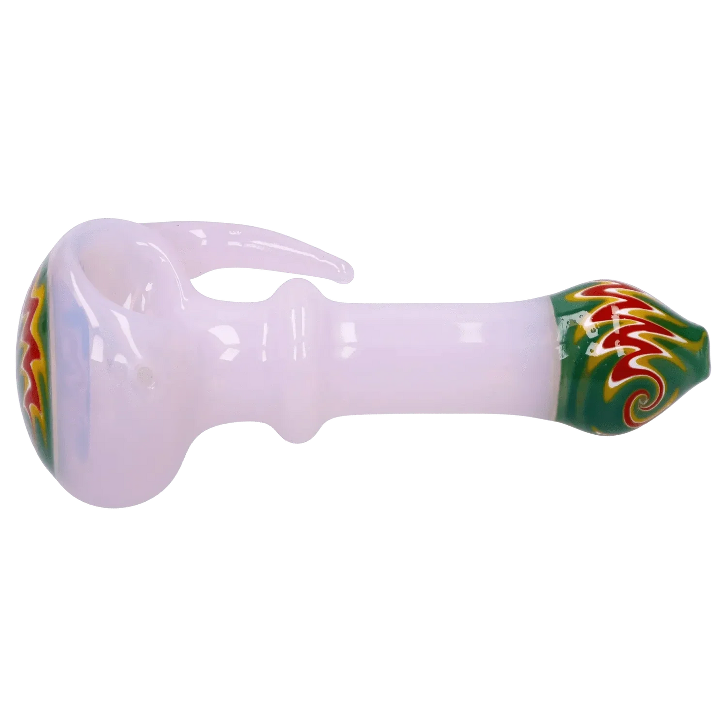Slime Tube Horn Reversal Art Spoon Pipe - 4.5 in
