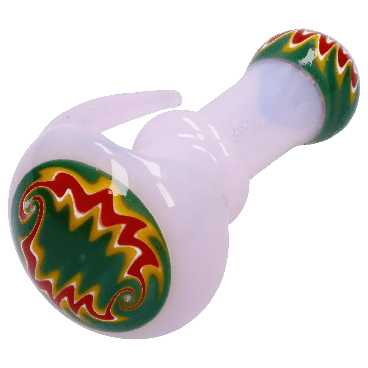 Slime Tube Horn Reversal Art Spoon Pipe - 4.5 in