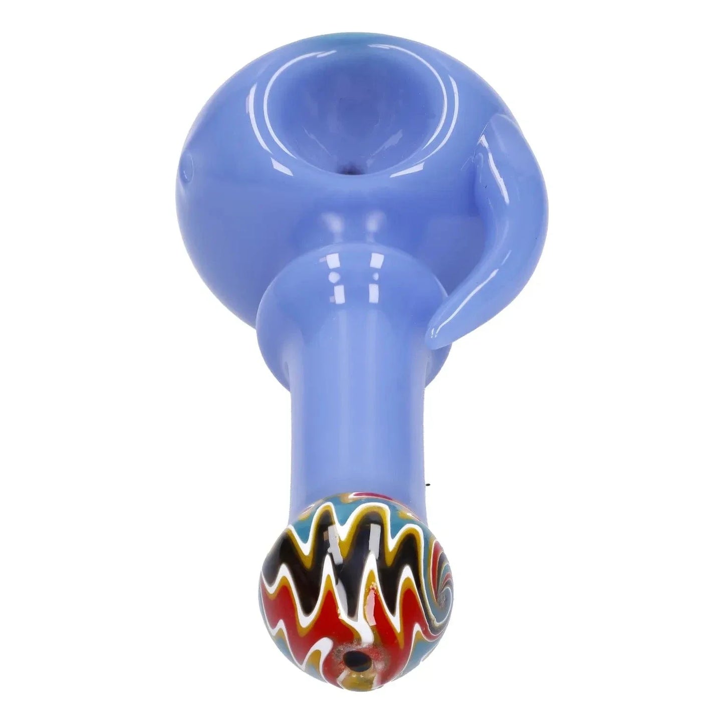 Slime Tube Horn Reversal Art Spoon Pipe - 4.5 in