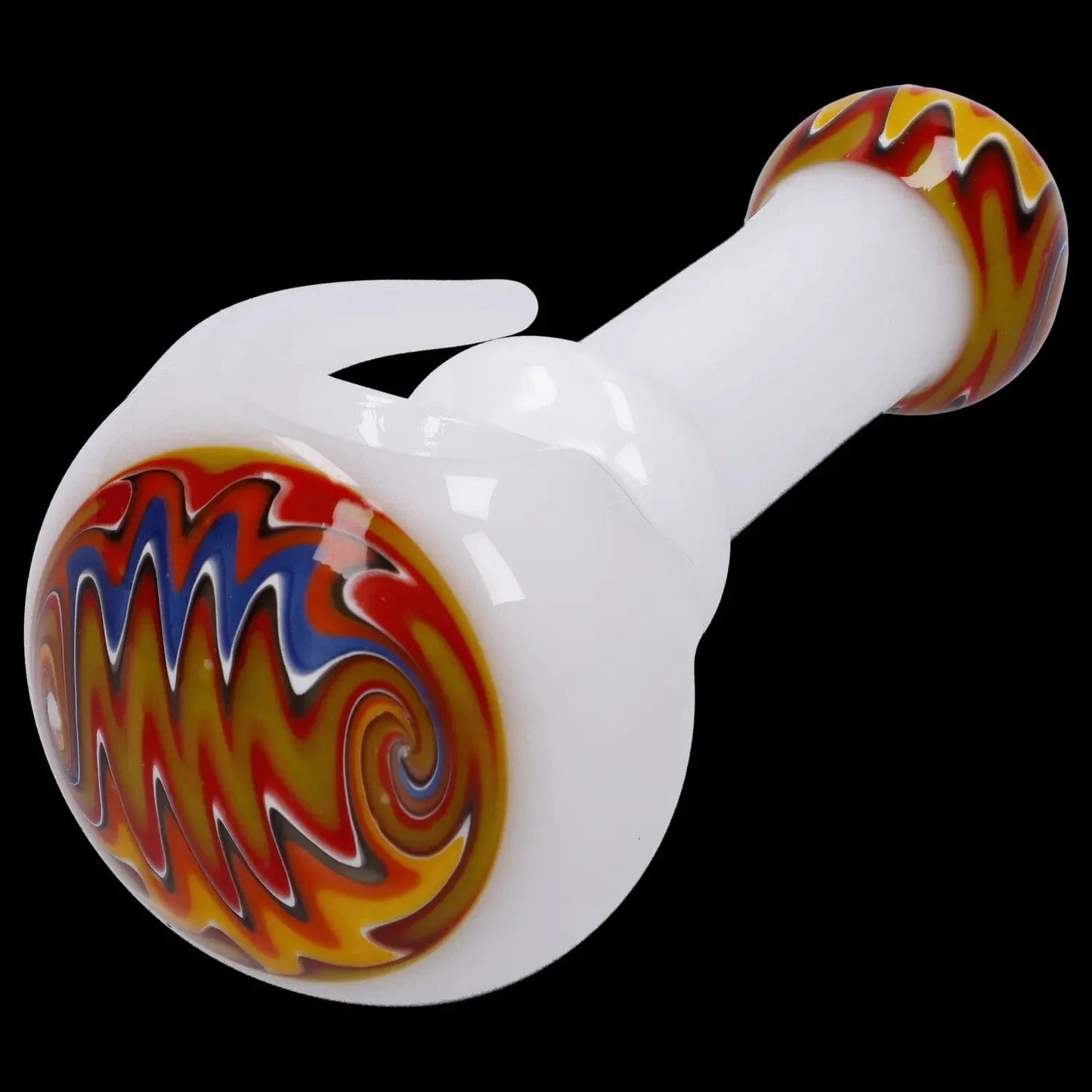 Slime Tube Horn Reversal Art Spoon Pipe - 4.5 in