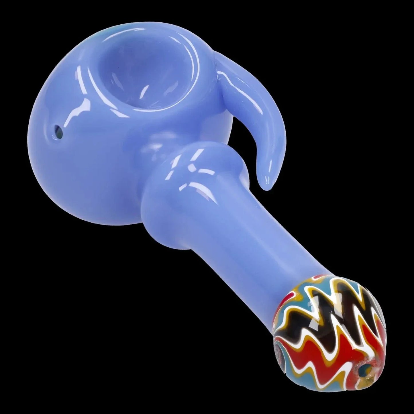 Slime Tube Horn Reversal Art Spoon Pipe - 4.5 in