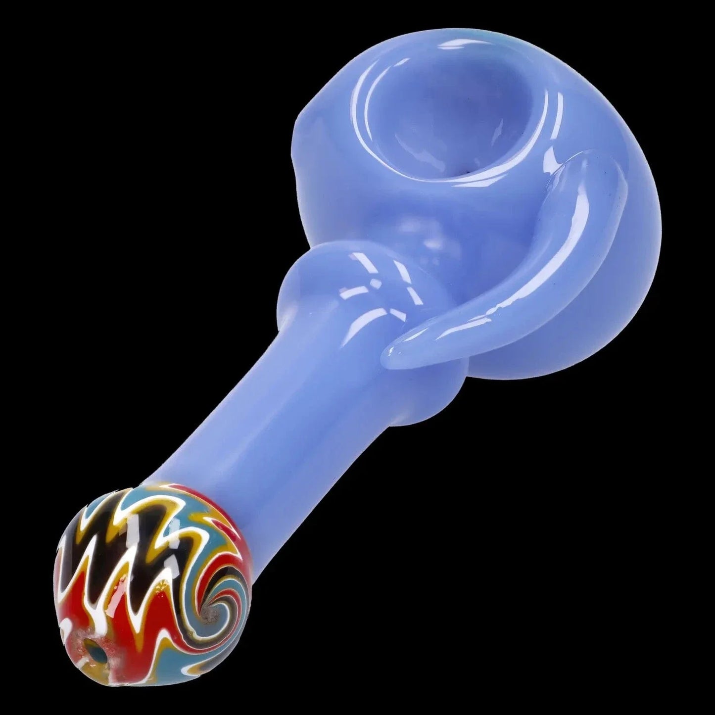 Slime Tube Horn Reversal Art Spoon Pipe - 4.5 in