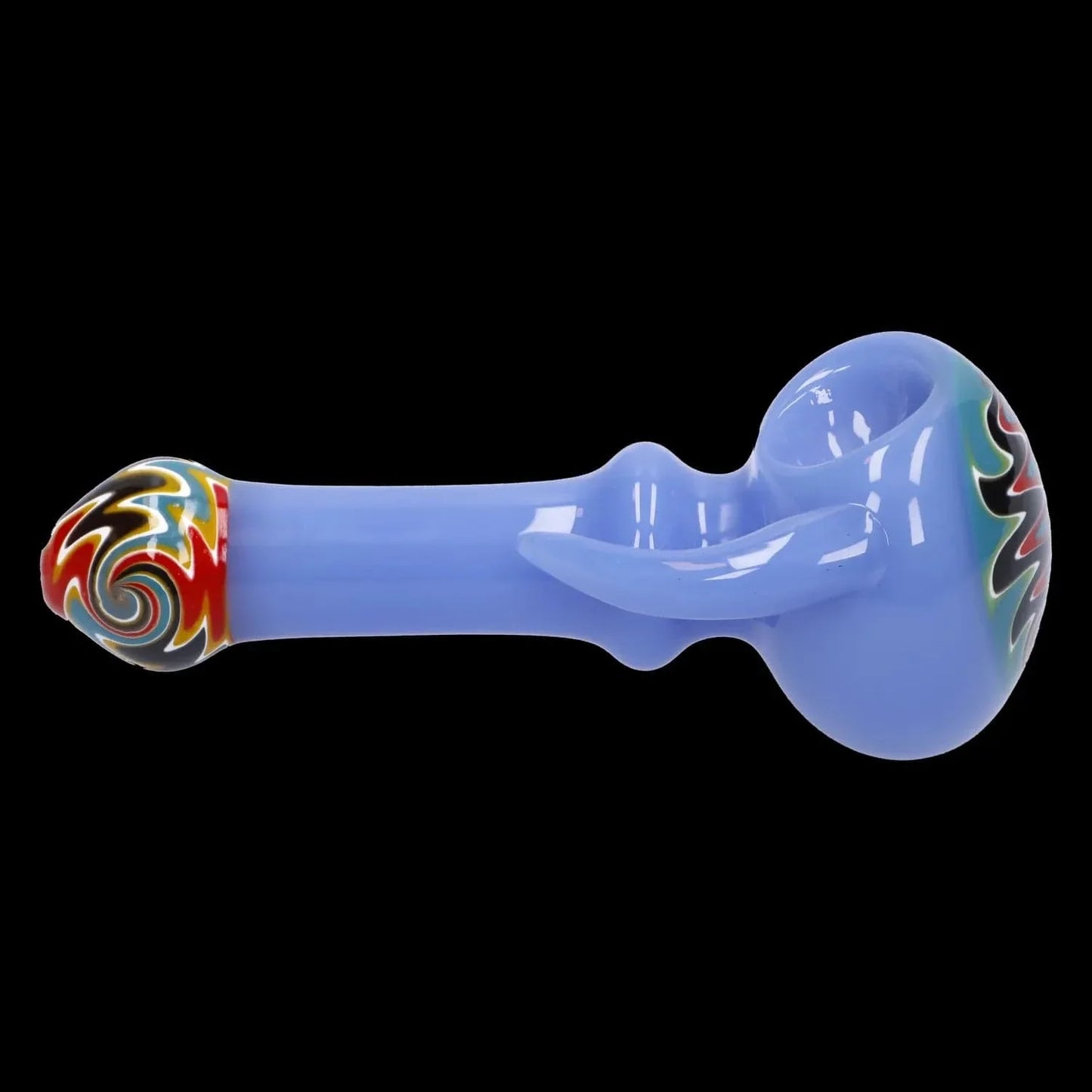 Slime Tube Horn Reversal Art Spoon Pipe - 4.5 in