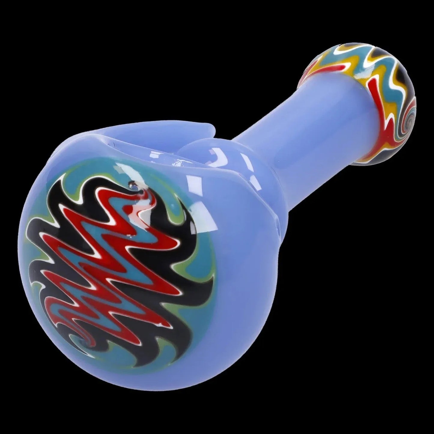Slime Tube Horn Reversal Art Spoon Pipe - 4.5 in