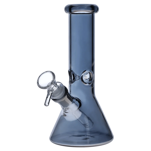 Smoke Cartel Electroplated Beaker Bong - 8 in.