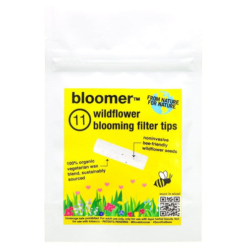 Bloomers Wildflower Seed Filter Rolling Tips 11 Pack