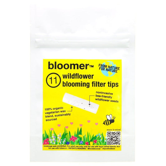 Bloomers Wildflower Seed Filter Rolling Tips 11 Pack