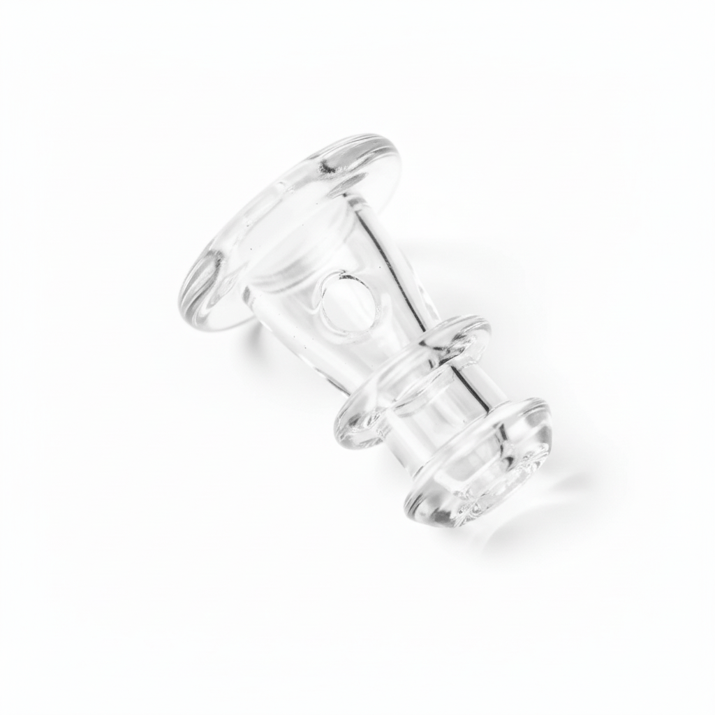Empire Glassworks PuffCo 'New Peak' & Proxy Glass Joystick Cap - Clear