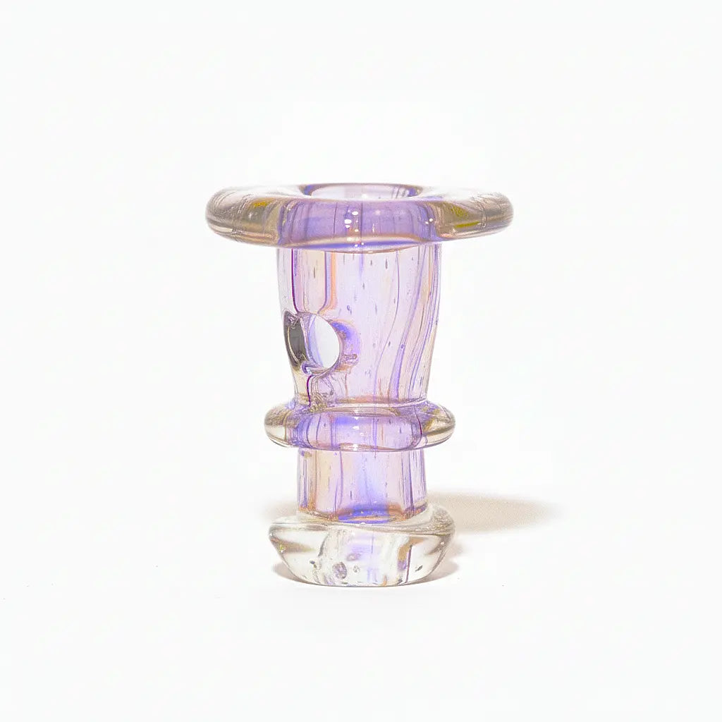 Empire Glassworks PuffCo 'New Peak' & Proxy Glass Joystick Cap - Eclipse