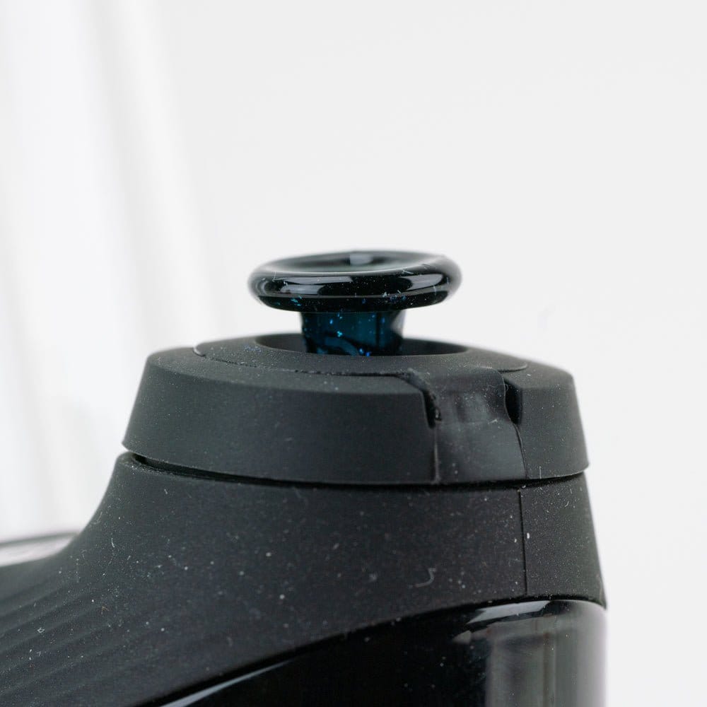 Empire Glassworks PuffCo 'New Peak' & Proxy Glass Joystick Cap - Nebula Black