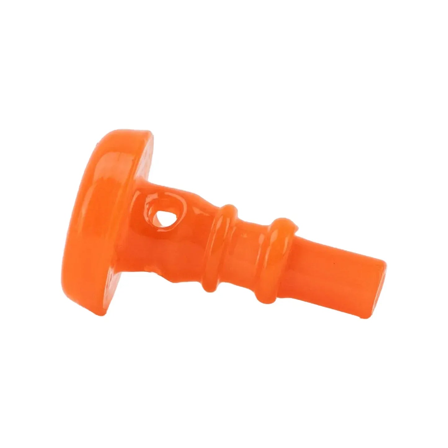 Empire Glassworks PuffCo Peak Pro 3D XL Chamber Glass Joystick Cap - Orange