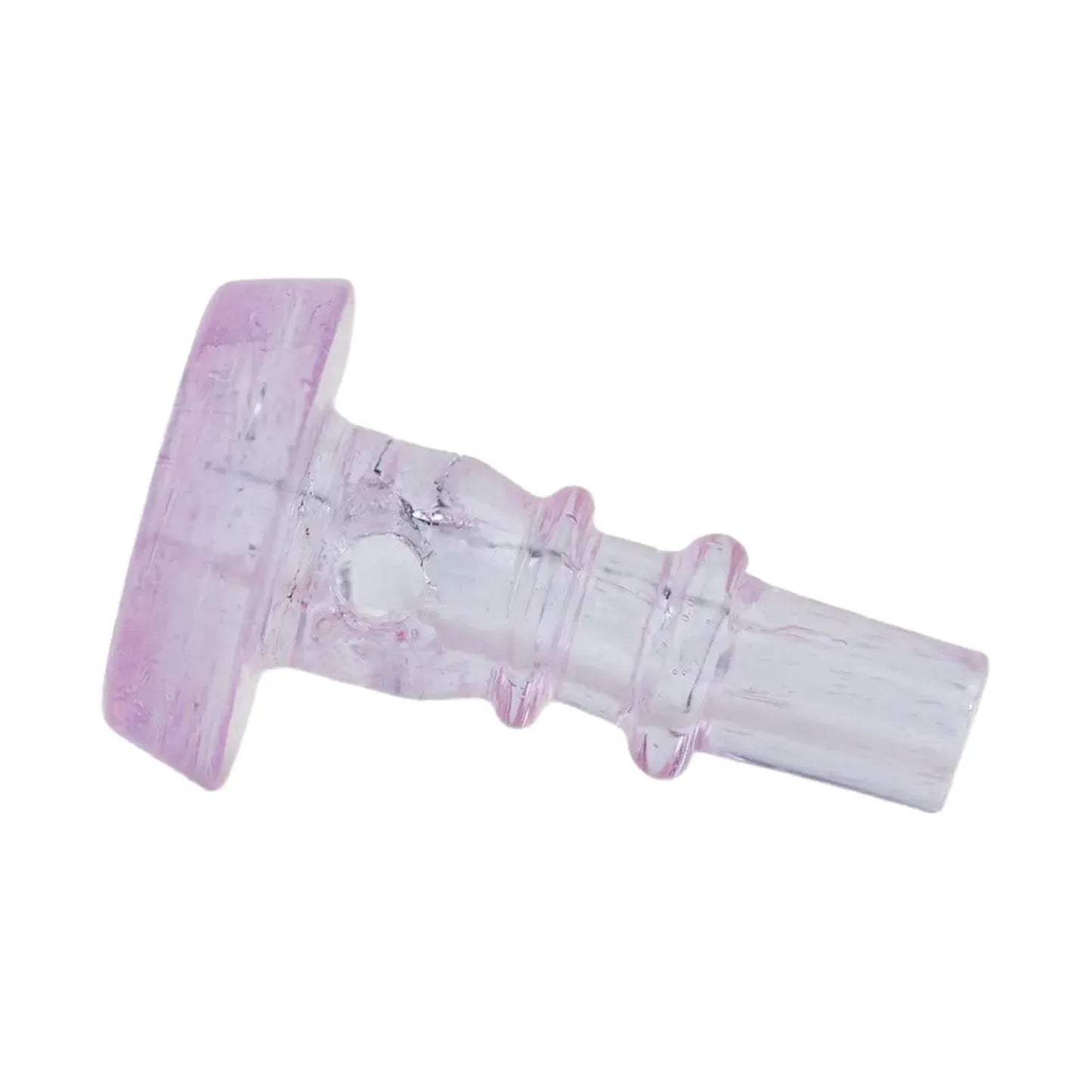 Empire Glassworks PuffCo Peak Pro 3D XL Chamber Glass Joystick Cap - Pink Slyme
