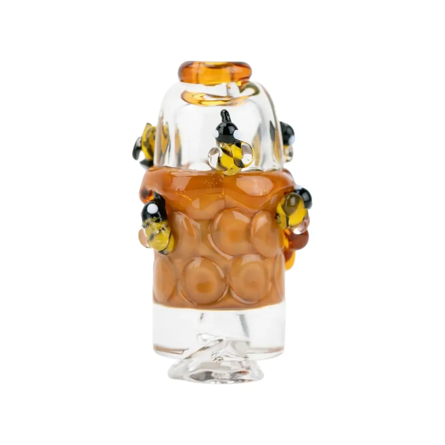 Empire Glassworks Puffco Pivot Glass Mouthpiece - Save the Bees