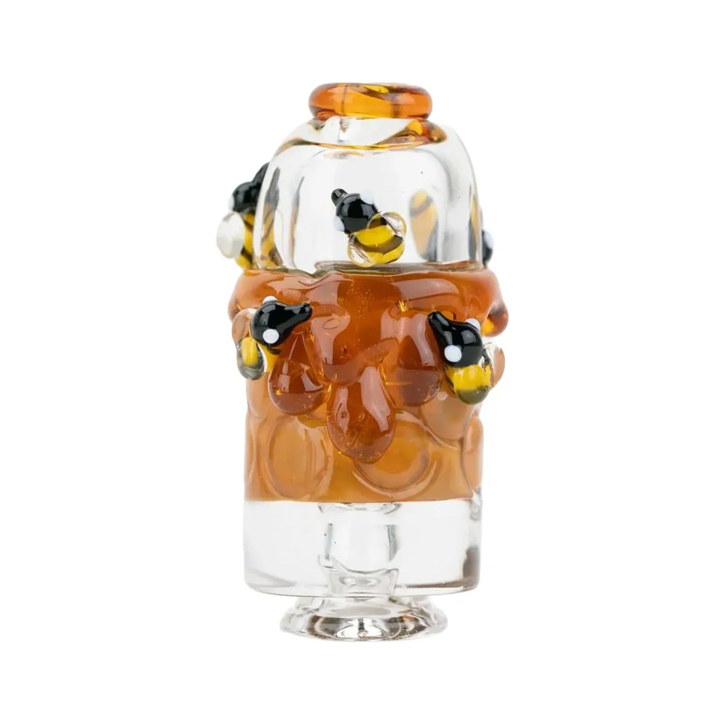 Empire Glassworks Puffco Pivot Glass Mouthpiece - Save the Bees