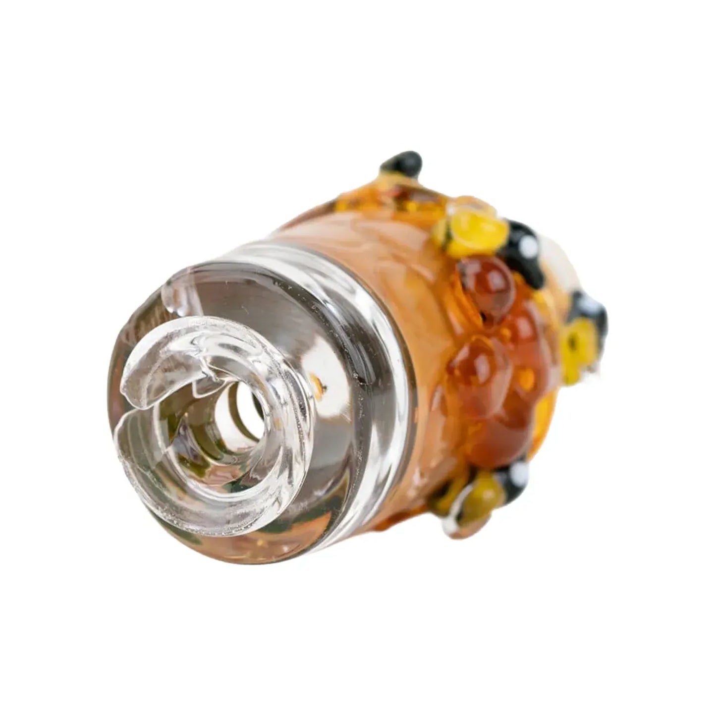 Empire Glassworks Puffco Pivot Glass Mouthpiece - Save the Bees