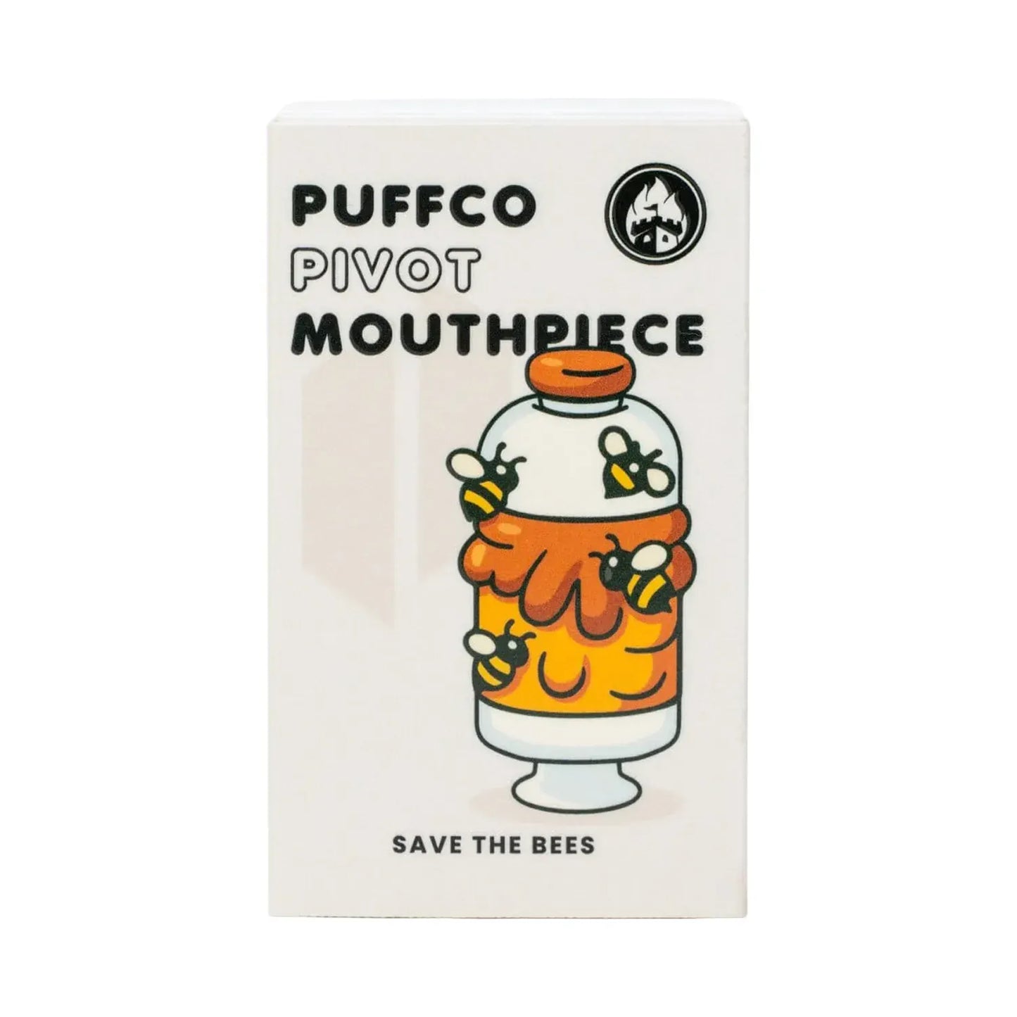 Empire Glassworks Puffco Pivot Glass Mouthpiece - Save the Bees