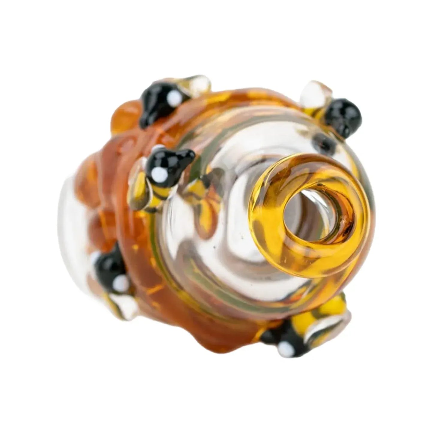 Empire Glassworks Puffco Pivot Glass Mouthpiece - Save the Bees