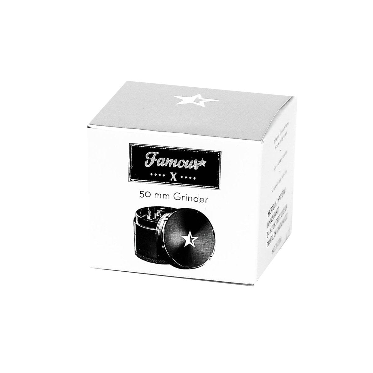 Famous X 50mm 4-Piece Aluminum Grinder