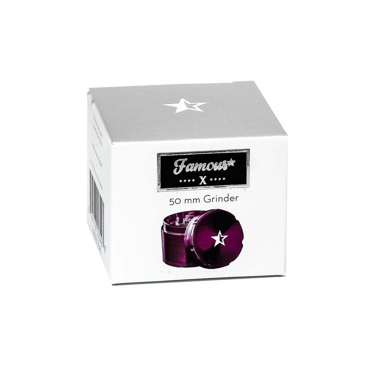 Famous X 50mm 4-Piece Aluminum Grinder