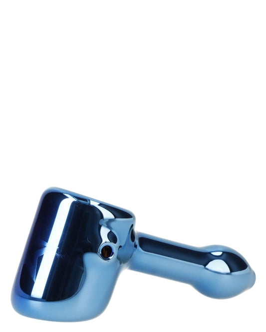 Famous X 4" Sapphire Fumed Hammer Pipe