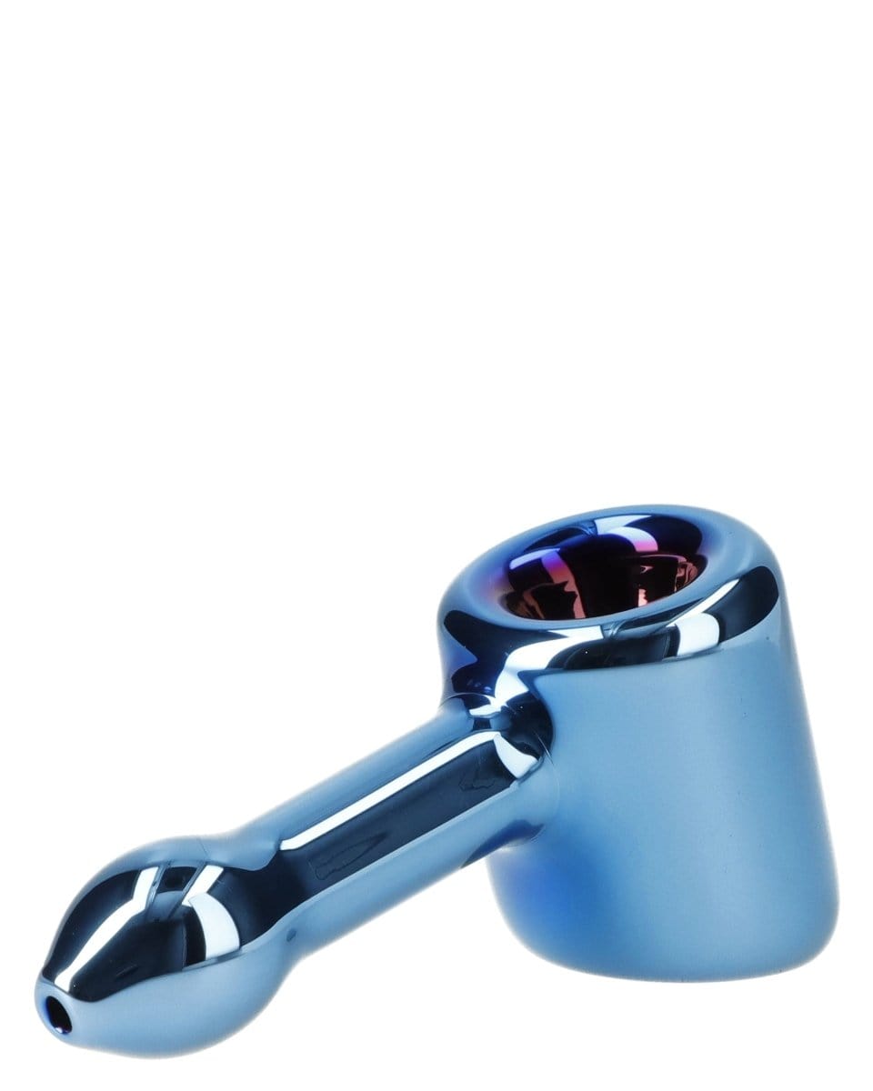 Famous X 4" Sapphire Fumed Hammer Pipe